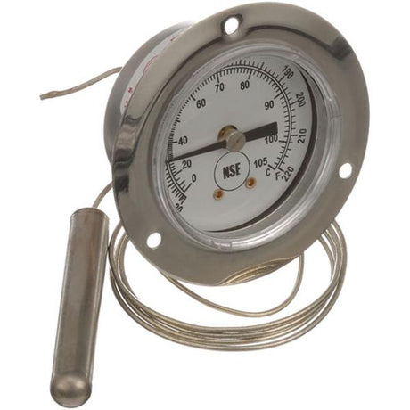 Carter-Hoffmann 18616-0014, Dial Thermometer, 100-220F, 3 ft Capillary
