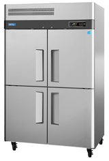Turbo Air M3R47-4-N, 51" Reach-In Top Mount M3 Series - Half Soild Door Refrigerator