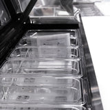 Turbo Air TPR-93SD-D6-N, 93" Pizza Prep Super Deluxe Series with (6) Drawers