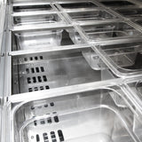 Turbo Air TST-48SD-N, 48" Sandwich/Salad Prep Super Deluxe Series with (2) Doors