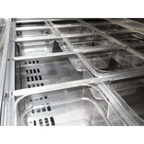 Turbo Air MST-72-N, 72" Sandwich / Salad Unit M3 Series with (3) Doors