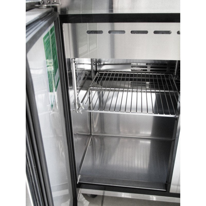 Turbo Air TST-72SD-30-N, 72" Mega Top Unit Super Deluxe Series with (3) Doors, (30) 1/6 size pans