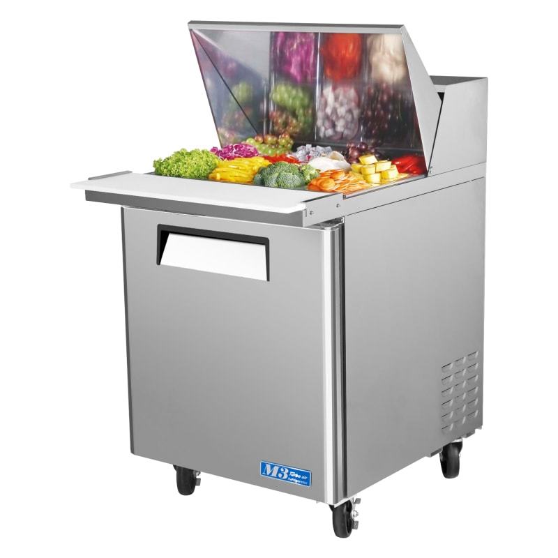 Turbo Air MST-28-12-N, 27" Mega Top Unit M3 Series with (1) Door