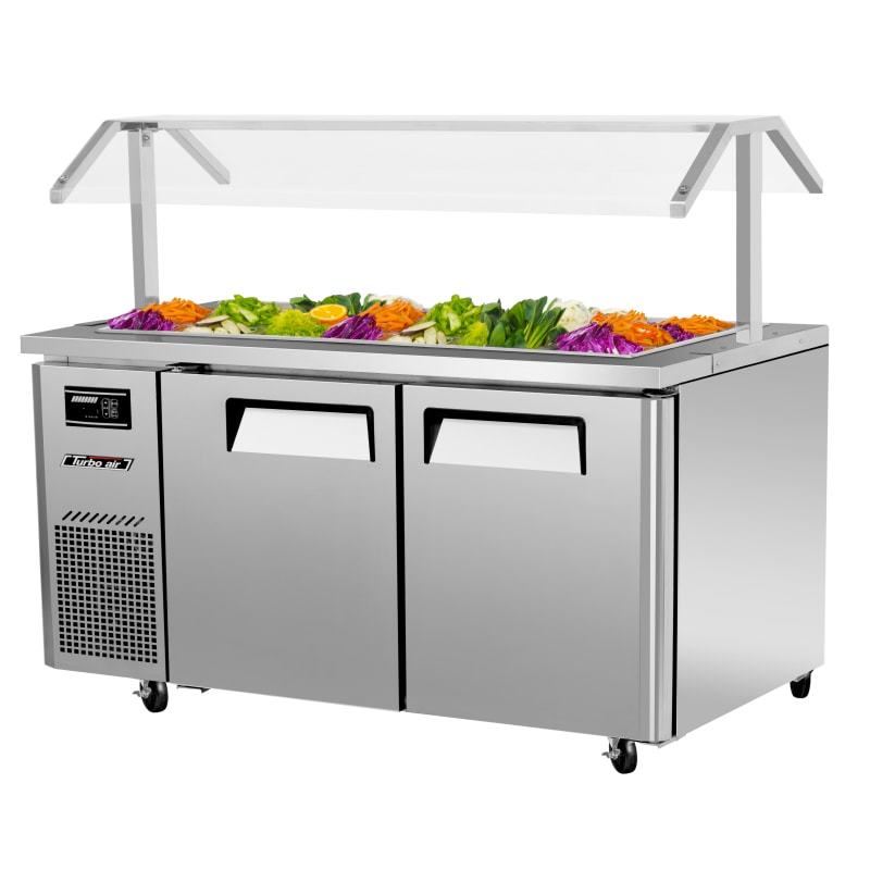 Turbo Air JBT-60-N, 59" Buffet Display Table J Series with (2) Doors