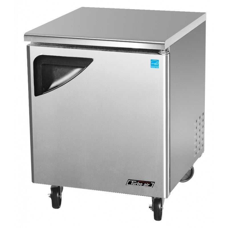 Turbo Air TUR-28SD-N(-L), 27" 1 Solid Door Undercounter Refrigerator, Super Deluxe Series