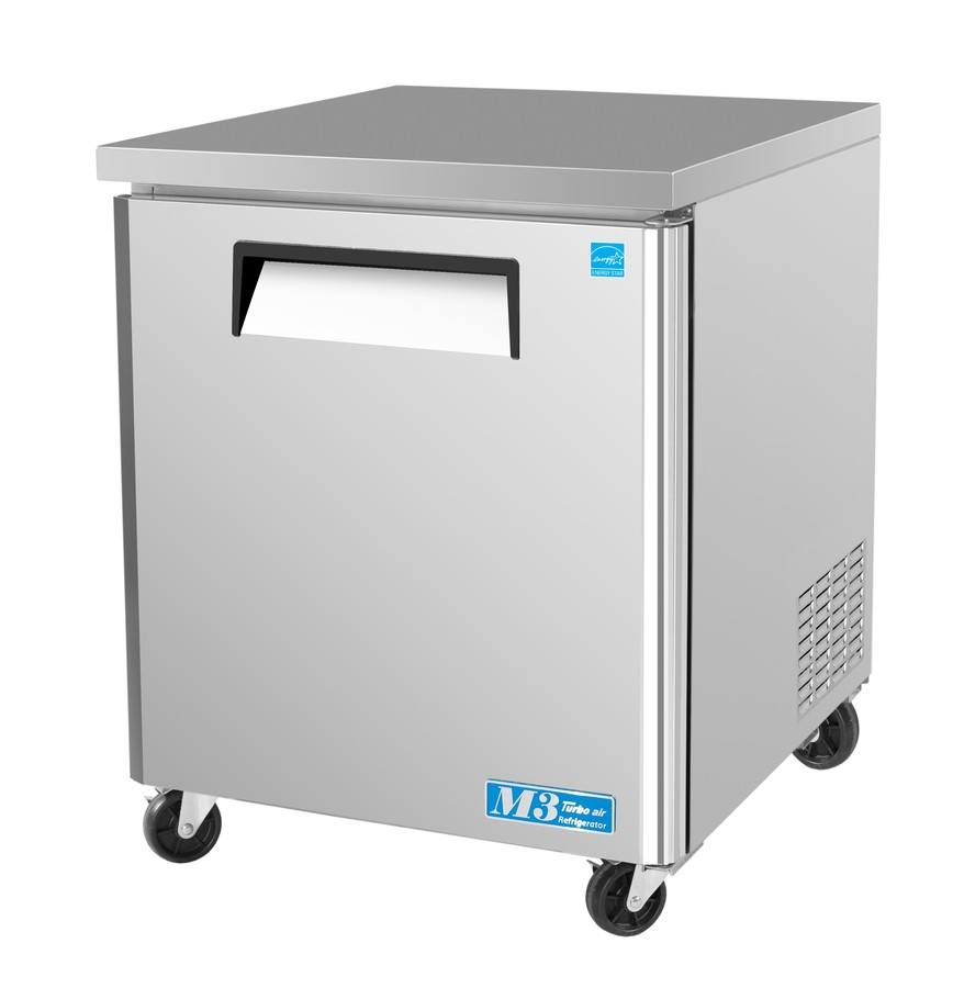 Turbo Air MUR-28-N, 27.5" Undercounter Refrigerator M3 Series with (1) Door