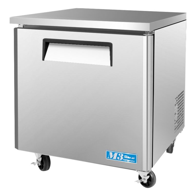 Turbo Air MUR-28L-N6, 27.5" Undercounter Refrigerator - Low Boy  M3 Series with (1) Door