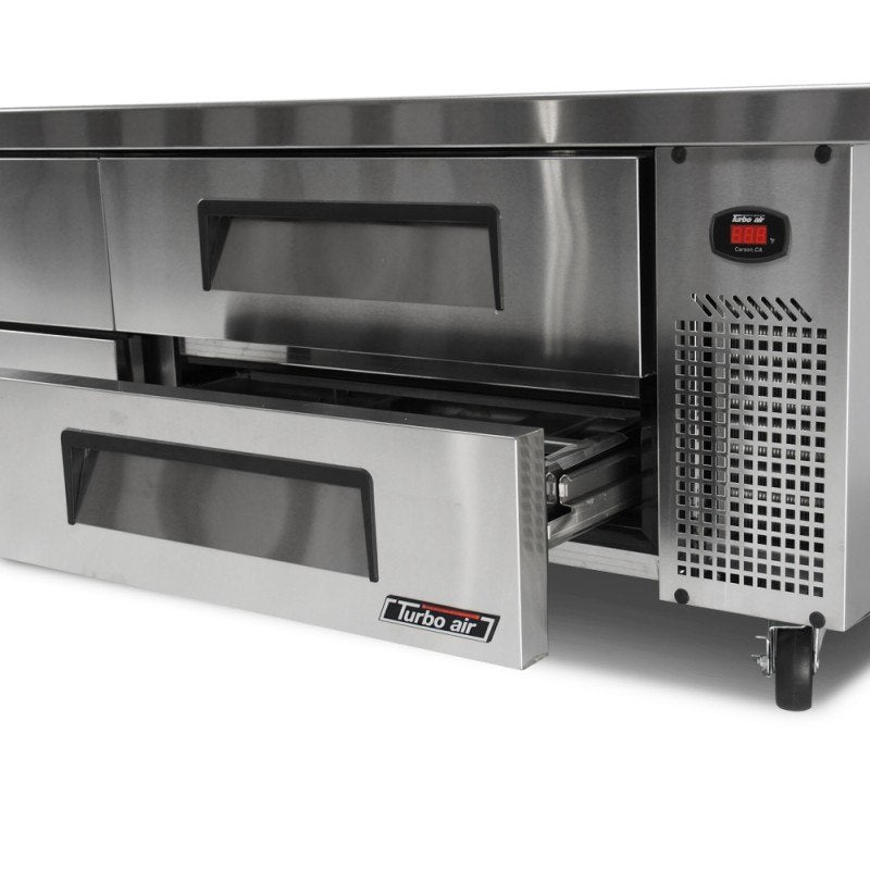 Turbo Air TCBE-48SDR-N, 47" Chef Bases Super Deluxe Series with (2) Drawers