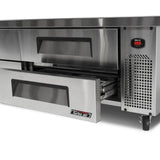Turbo Air TCBE-48SDR-N, 47" Chef Bases Super Deluxe Series with (2) Drawers