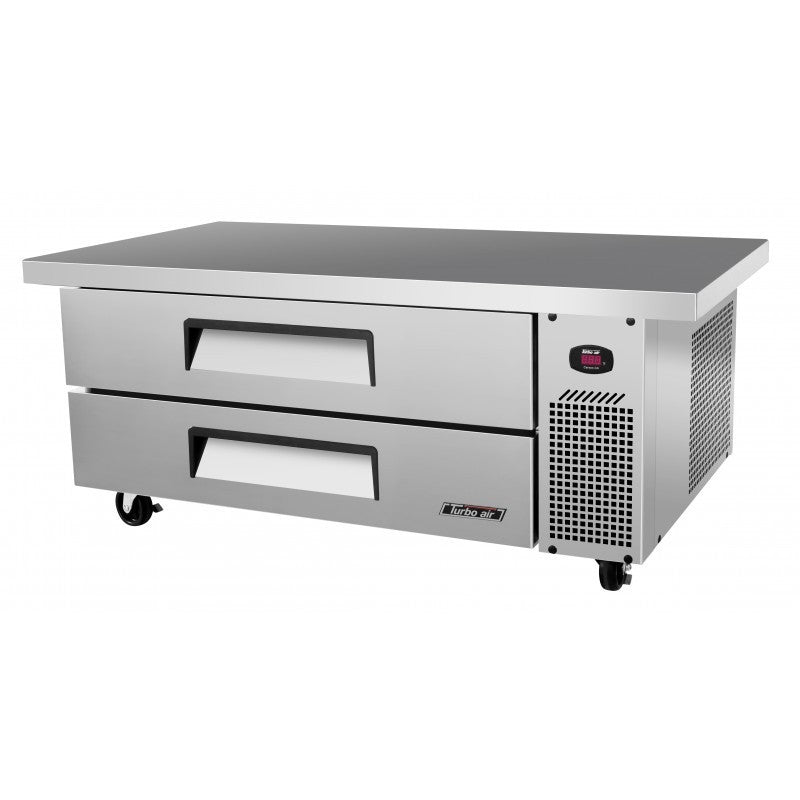 Turbo Air TCBE-52SDR(-E), 58" Chef Bases Super Deluxe Series with (2) Drawers