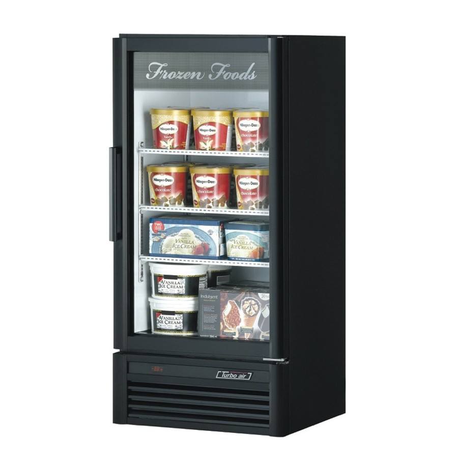 Turbo Air TGF-10SD-N_WH, 25 3/4" Swing Door Freezer Super Deluxe Series with (1) Glass Door