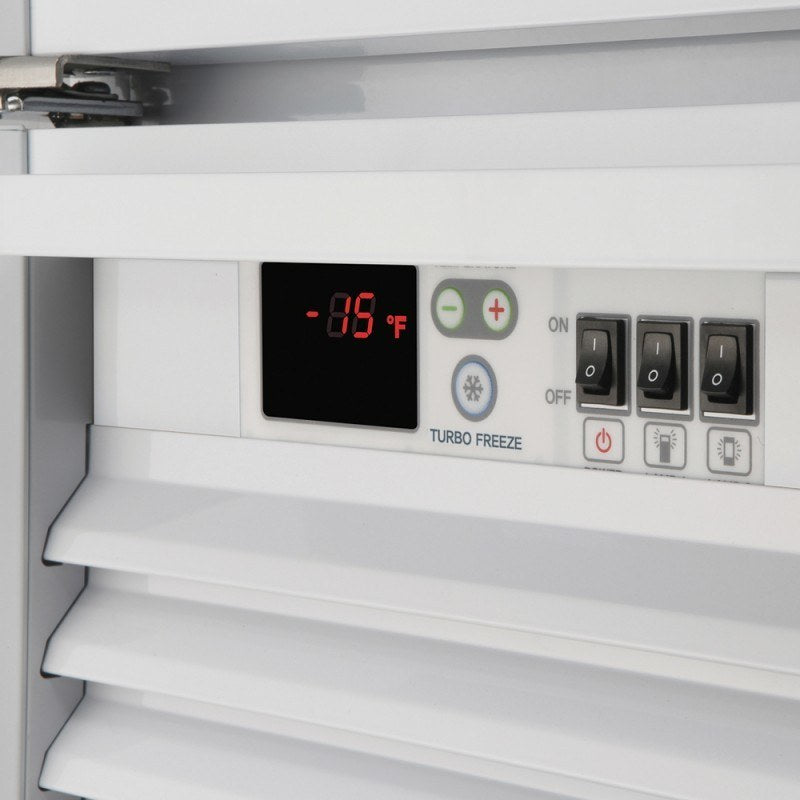 Turbo Air TGF-15SD-N_BL, 26 3/8" Swing Door Freezer Super Deluxe Series with (1) Glass Door