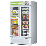 Turbo Air TGF-35SD-N_WH, 39 1/2" Swing Door Freezer Super Deluxe Series with (2) Glass Doors