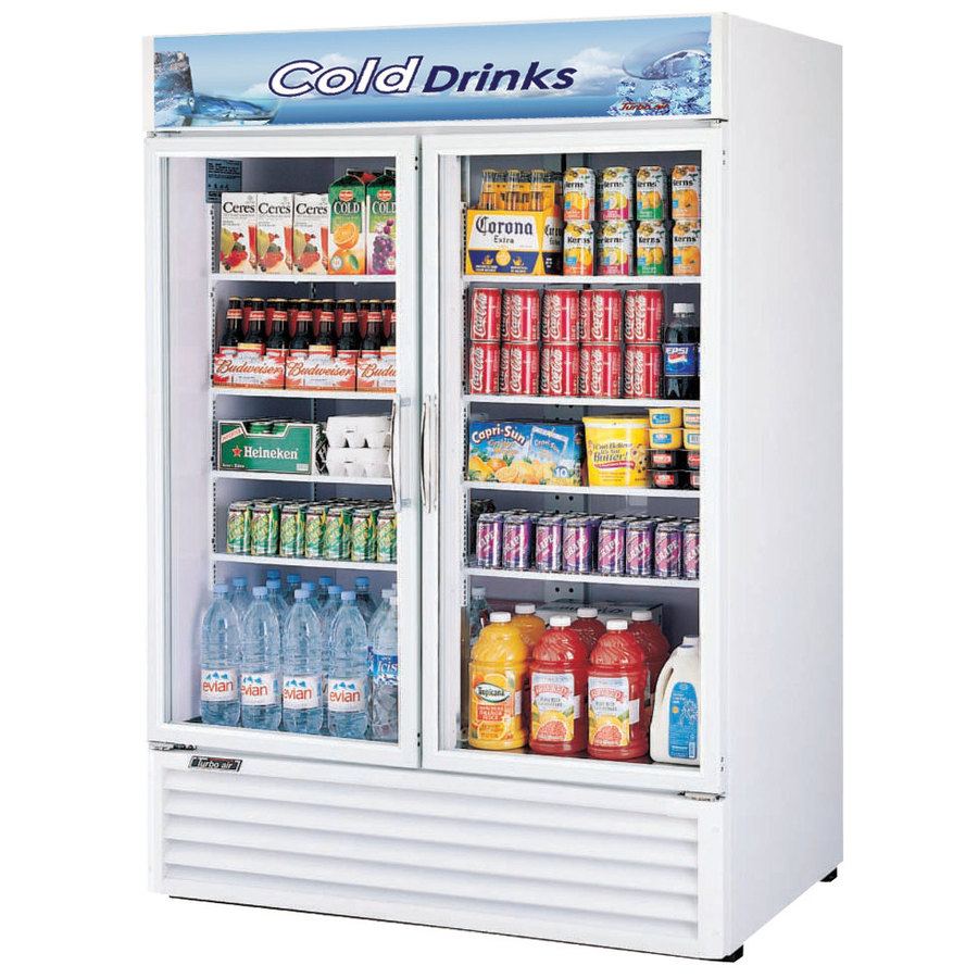 Turbo Air TGM-50RS, 55" Swing Door Refrigerator with (2) Doors