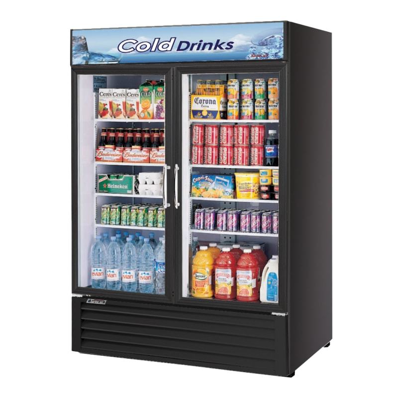 Turbo Air TGM-50RS, 55" Swing Door Refrigerator with (2) Doors
