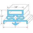 Traulsen SER-61097-00, Door Gasket, Snap-In, 23-5/8" x 59-3/4"