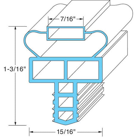Randell IN GSK1015, Door Gasket