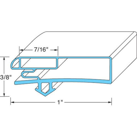 Master-Bilt 02-14160-2000, GASKET FOR IM-23GB 25.25 X61.25