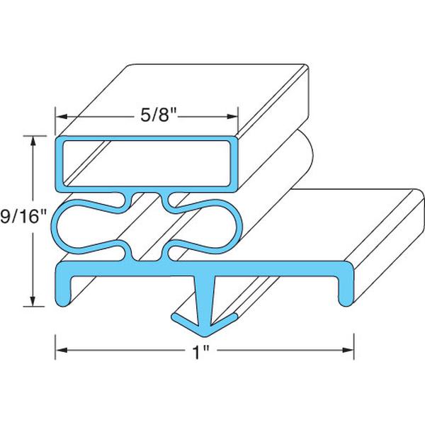 Glass Pro 06004390, DOOR GASKET