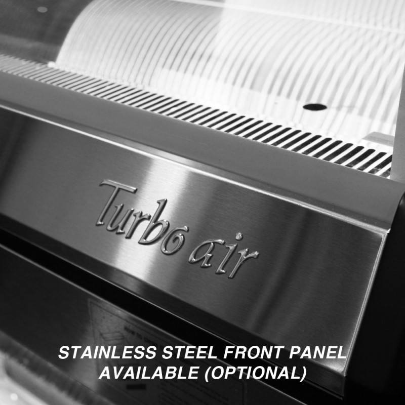 Turbo Air TOM-40SS-N, 39" Horizontal Open Display Case Merchandiser, Slim Line