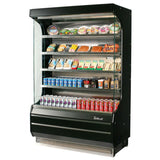 Turbo Air TOM-40B-SP(-A)-N, 39" Full Heights Glass / Solid Side Panel