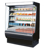 Turbo Air TOM-60-DX, 60" Extra Deep Glass / Solid Side Panel