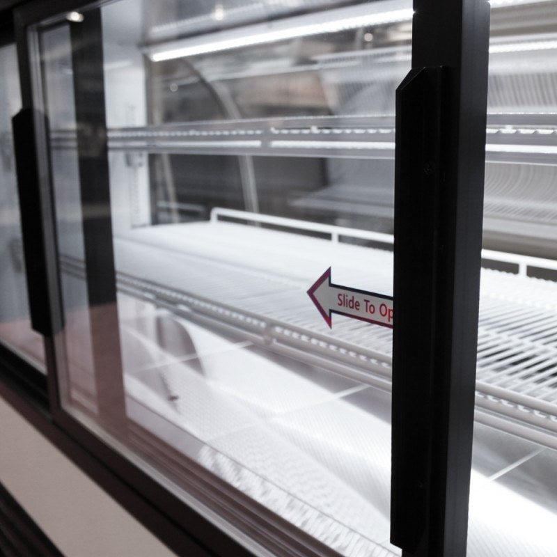 Turbo Air TCDD-48H-W-N, 48" Curved Glass High Profile Refrigerated Deli Display Case