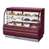 Turbo Air TCGB-60-DR, 60 1/2" Bakery Cases - Dry Cases