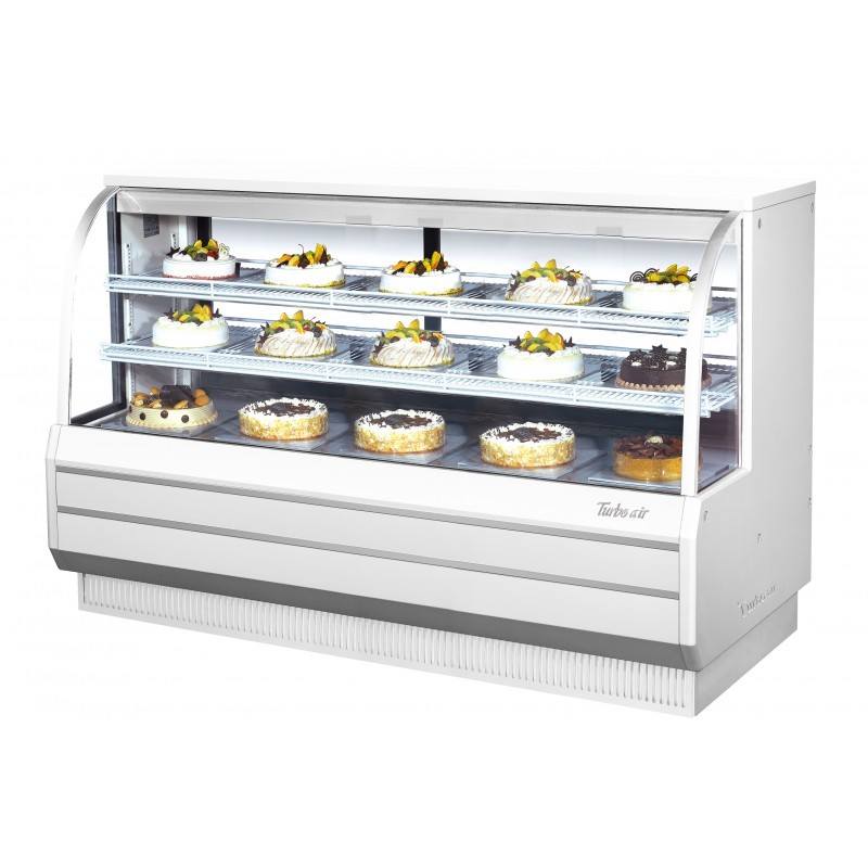 Turbo Air TCGB-72-DR, 72 1/2" Bakery Cases - Dry Cases