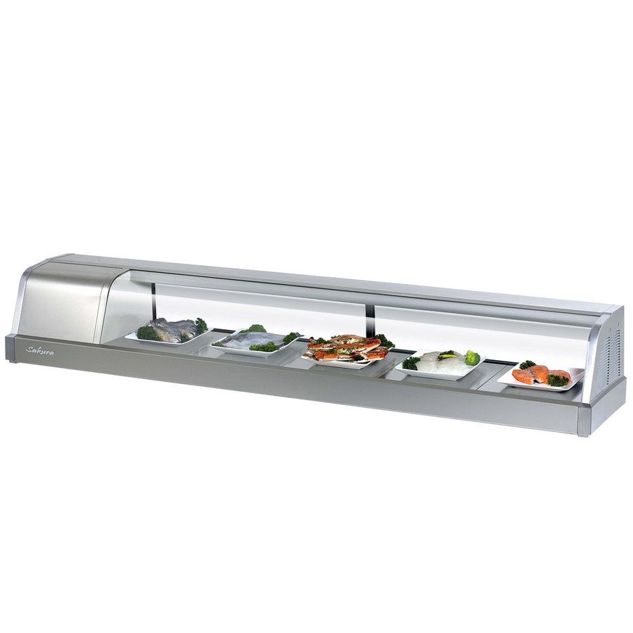 Turbo Air SAK-70-N, 71 1/4" Sakura Sushi Case