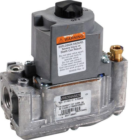 Pitco 60113501, Combination Gas Valve, Honeywell, Natural Gas, 1/2" NPT, 24V