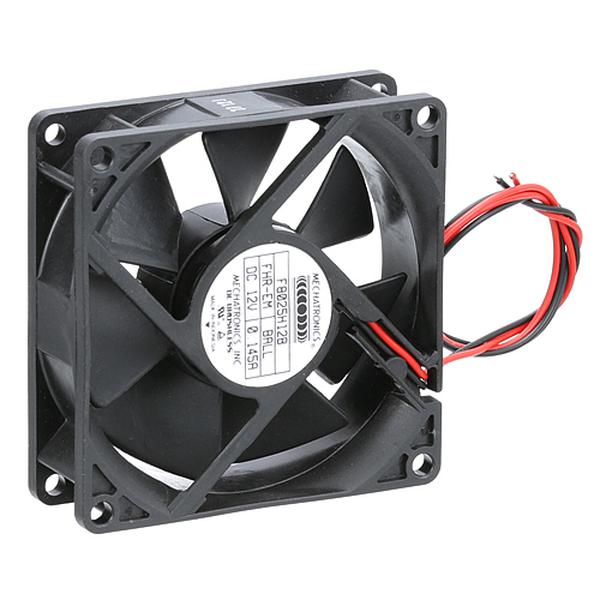 Delfield 2194367, Axial Fan, 12VDC, 0.145A, 3.15" Square