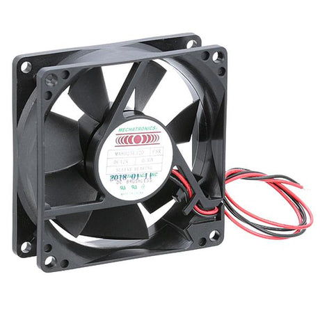 Delfield 2193993, Axial Fan, 12VDC, 3.15" Square