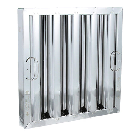 Mavrik 8014140, Stainless Steel Baffle Hood Filter, 16 x 16 x 2 in, Type 6