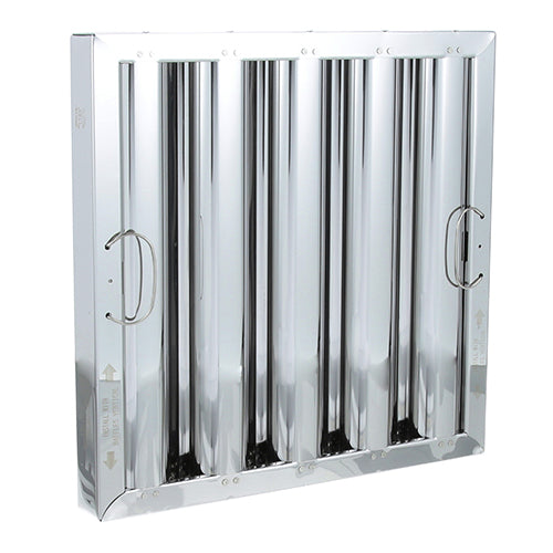 Mavrik 8014140, Stainless Steel Baffle Hood Filter, 16 x 16 x 2 in, Type 6
