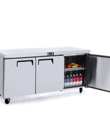 Atosa MGF8404GR, 72" Undercounter Refrigerator