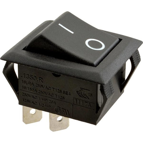 Marshall Air 502425, Rocker Switch, DPST, On/Off, Curvette