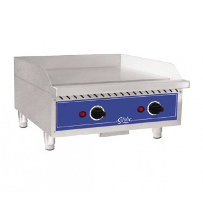 Globe GEG24, 24" Electric Countertop Medium Duty Griddles