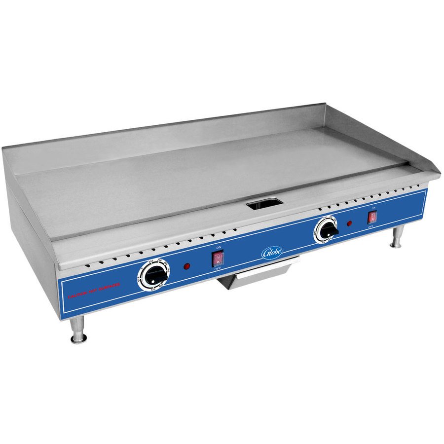 Globe PG36E, 36'' Electric Countertop Economy Griddle