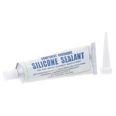 Mavrik 851094, Clear Food Grade Silicone Sealant, 3 oz, 350F