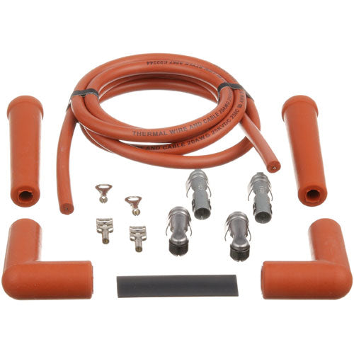 Mavrik 851163, Pilot Ignition Cable Kit, 250C Red