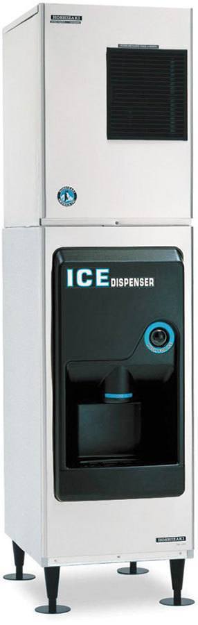 Hoshizaki KM-350MAJ/DB-130H, Combo Cubed Ice Machine 489 lbs w/ Hotel Ice Dispenser 130 lbs
