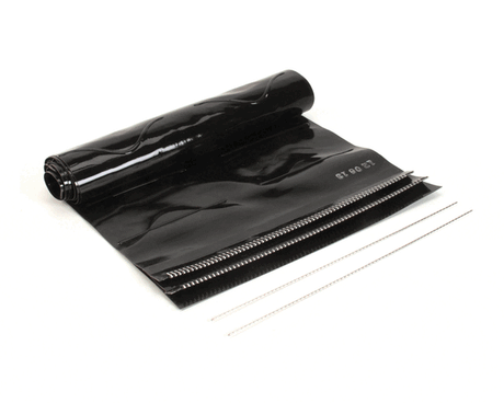 Antunes 7000416, Black Wavy Silicone Belt Wrap, 2 Pack