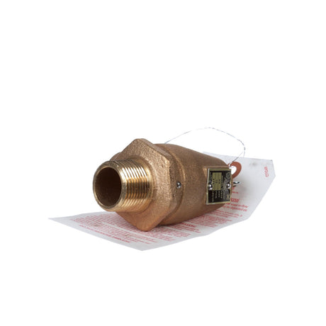 Blodgett 40611, Steam Safety Relief Valve, 3/4" M x 3/4" F, 15 PSI