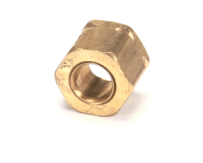 Cleveland 14661, Nut, Compression Fitting, 1/4" Tube, Brass
