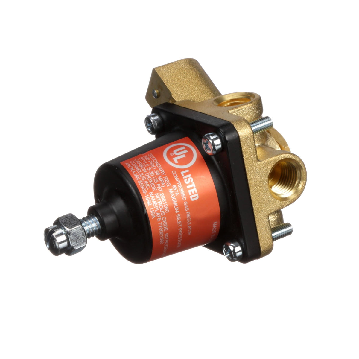 Cornelius 183446016, Square S Regulator, 30 PSI, with Relief Valve