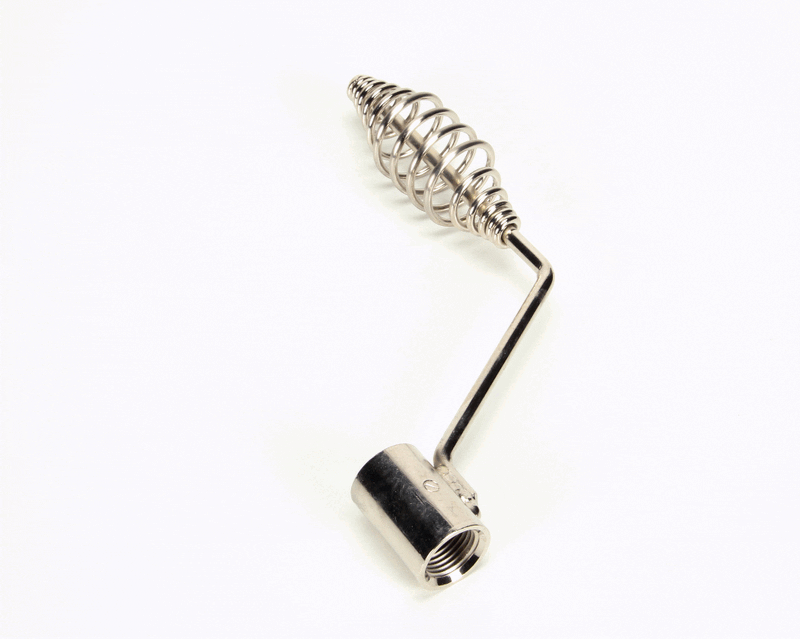 Frymaster 8102146, Oil Return Hose Handle, Nickel Plated