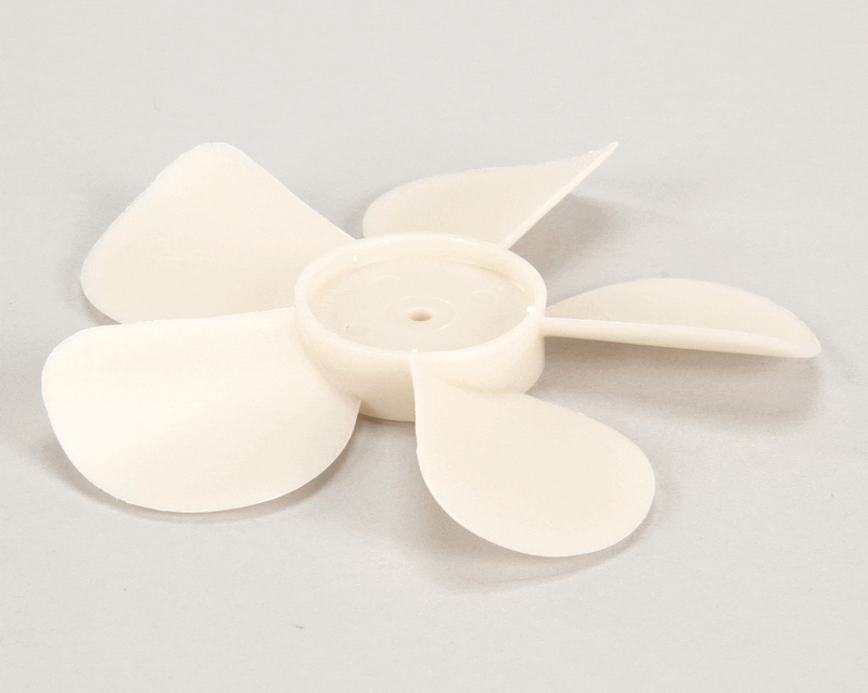 Glastender 06001395, Evaporator Fan Blade, 5 Blade, White