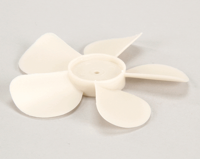 Glastender 06001395, Evaporator Fan Blade, 5 Blade, White
