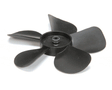 Glastender 09000298, Fan Blade, Condenser/Evaporator, 5 Blade, Black